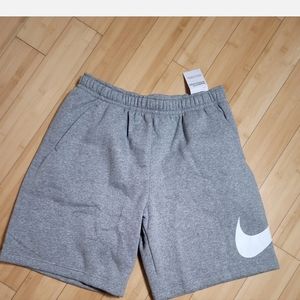 Nike Shorts Large Gray Men's Sportswear Club Fleece